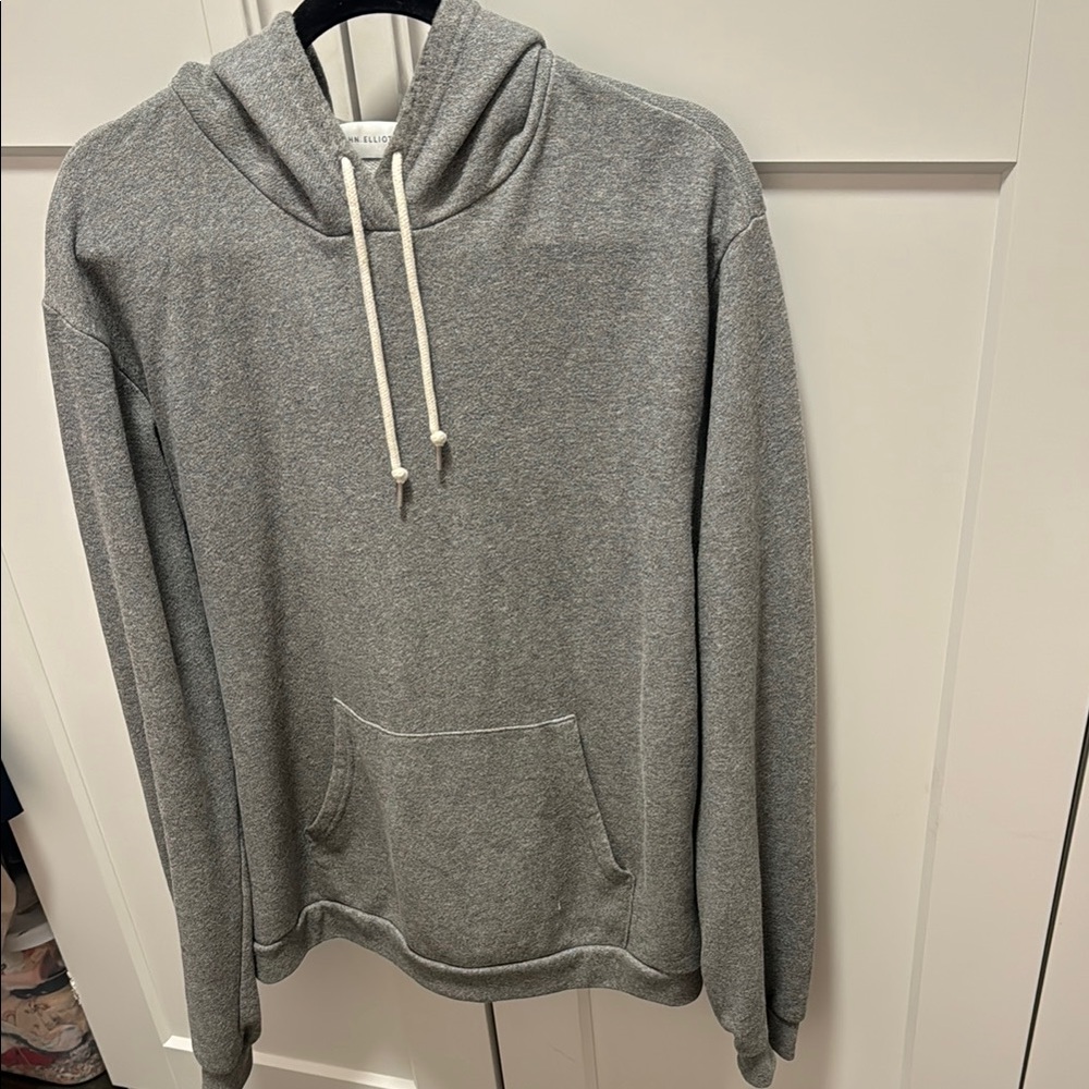 John Elliot grey beach hoodie